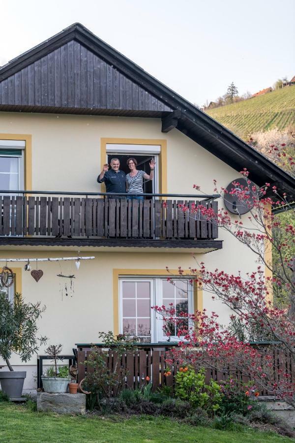 Privatzimmer Haring Kitzeck im Sausal Eksteriør billede